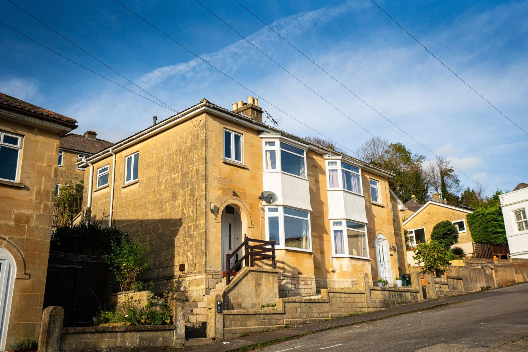 Villa Haven House Bath Exterior foto